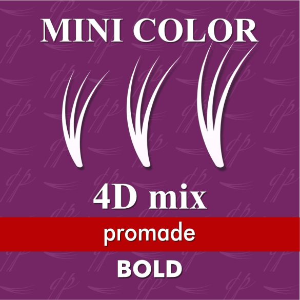 Promade 4D Mix BOLD Mini Color - Red