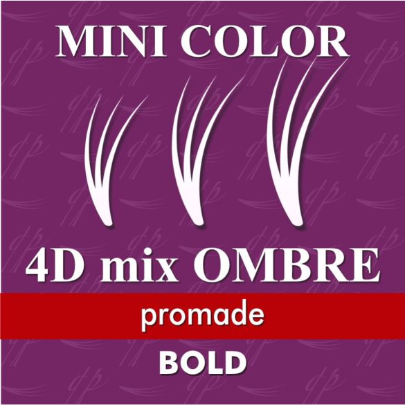 Promade 4D Mix BOLD Mini Color - Ombre Red