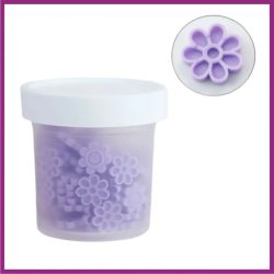 Glue container flower - self-adhesive (100 pcs)