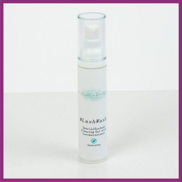 Eyelash and eyebrow cleansing gel with coconut extract - #LashWash 50 ml