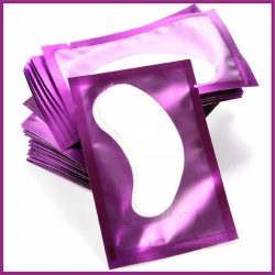 Gel eye pad - lint-free Purple